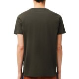 Lacoste Cotton Pima Crew Neck T-Shirt Dark Brown Smeđa | shoptok.hr