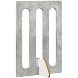  Zložljiva ograda za hišne ljubljenčke 4 pcs Beton Siva, (5000232685) | Shoptok.si