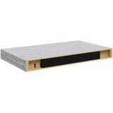  Plutajuća zidna polica siva boja betona 40 x 23 x 3,8 cm MDF | Eponuda.com