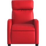  Masažni naslonjač od umjetne kože crveni | shoptok.hr