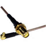 Pigtail MMCX- RP-SMA/m Super Low Loss 300mm Cene