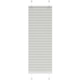 vidaXL Plisirana žaluzija svetlo siva 40x100 cm Širina tkanine 39,4 cm | Shoptok.si