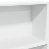  Regal za knjige bijeli 80 x 24 x 176 cm konstruirano drvo | shoptok.hr