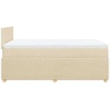  Krevet box spring s madracem krem 120 x 190 cm od tkanine | shoptok.hr