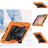 NIKCORP Ovitek za iPad Mini 6 8.3" s stojalom, ročajem in naramnim pasom, trislojna zaščita pred udarci, PC in TPU, oranžen, (5000139132) | Shoptok.si