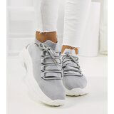 Gemre Women's Grey Barraza Sneakers Cene