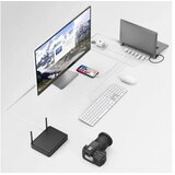 Hama USB TYPE-C 9 IN 1 priklopni adapter (4x USB3.1, HDMI, LAN, USB-C, PD, SD) 200103 | Shoptok.si