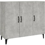Maison Chic Komoda - Predalnik betonsko siva 90x34x80 cm konstruiran les, (21719574) | Shoptok.si