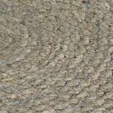  Podmetači 6 kom obični/sivi 38 cm okrugli od jute | shoptok.hr