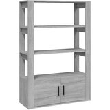  Komoda boja hrasta sonome 80x30x119,5 cm od konstruiranog drva | shoptok.hr