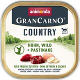 animonda GranCarno Adult Country 22 x 150 g - Piletina, divljač i pastrnjak | shoptok.hr