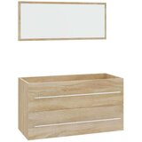  3-dijelni set kupaonskog namještaja boja hrasta sonome | shoptok.hr