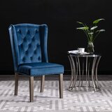 Maison Chic Jedilni stoli - Vzorci stoli moder žamet A115, (22032089) | Shoptok.si