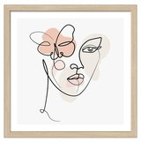 ProArt Slika Slim Scandic (Line Art Face II, Š x V: 33 x 33 cm) Cene