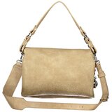 Desigual ženska crossbody torbica s preklopom 16x10x23 cm bež | shoptok.hr