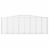  Lučne gabionske košare 9 kom 400x50x140/160cm pocinčano željezo | Eponuda.ba