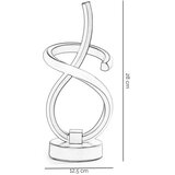  ONLI - LED stona lampa KIRA LED/10W/230V 4000K 28 cm zlatna | Eponuda.com