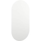  Ogledalo s LED svjetlima 40 x 20 cm stakleno ovalno | shoptok.hr