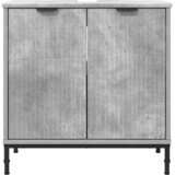  Kupaonski ormarić za sudoper Betonski sivi 60,5 x 33,5 x 61 cm | shoptok.hr