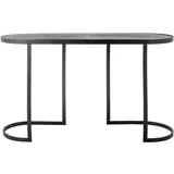 Črna stranska mizica 38,5x110 cm Carter –