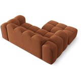 Cosmopolitan Design Kutna garnitura od šenila boja terakote (s lijevim kutom/s ležaljkom) Treno – | shoptok.hr