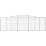  Obokane gabion košare 15kosov 400x30x120/140cm pocinkano železo, (21000438) | Shoptok.si