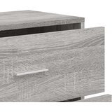  Komoda siva sonoma 60x31x84 cm inženirski les | Shoptok.si