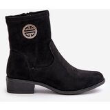Boto Women's Ankle Boots with Flat Heel and Zip Beige Loratie | ePonuda.com