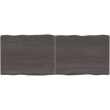 Stolna Mizna plošča temno siva 160x60x4 cm obdelana trdna hrastovina, (20817926) Cene