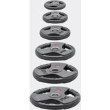 Orion olimpijski gumeni tegovi 3D - 2x1.25 kg crni | Eponuda.com