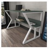 Hanah home Radni sto, 120x72,8x60​ cm, Zeleno-bijeli | Eponuda.ba