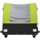  Teretna prikolica za bicikl crno-zelena 45 kg željezna | shoptok.hr