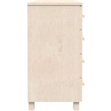  Komoda HAMAR medeno rjava 113x40x80 cm trdna borovina, (20656095) | Shoptok.si