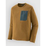 Patagonia R1 Air Crew Pulover bobcat brown Cene