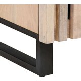 TV ormarić bijeli 105 x 34 x 46 cm od masivnog drva manga | shoptok.hr