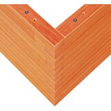  Vrtna sadilica voštano smeđa 70x70x45,5 cm masivna borovina | shoptok.hr