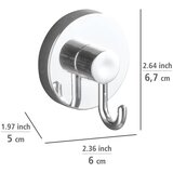 Wenko Sivi samoljepljiv set pribora za kupaonicu Milazzo – | shoptok.hr