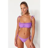 Trendyol bikini top - purple - plain cijene