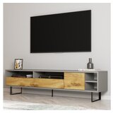 Hanah home tv polica luga grey oak