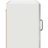 vidaXL Stenska kuhinjska omarica 2 pcs Betonsko siva 50 x 31 x 40 cm | Shoptok.si