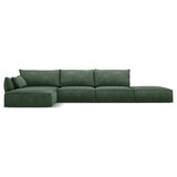 Mazzini Sofas Temno zelen kotni kavč (levi kot) Vanda - Mazzini Sofas Cene
