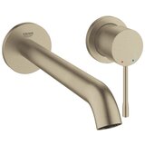 Grohe podometna enoročna armatura za umivalnik na dve odprtini Essence - Hard graphite (19967A01) | Shoptok.si