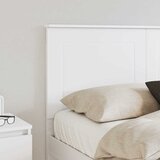 vidaXL Vzglavje z vzglavjem Bela 160 cm Konstruiran les, (5000110401) | Shoptok.si