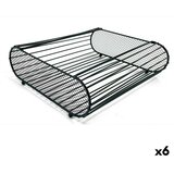 Posuda za Voće My Bar Metal 30 x 25 x 9 cm (6 kom.) | shoptok.hr