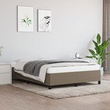 vidaXL Posteljni okvir taupe 140x190 cm blago Cene