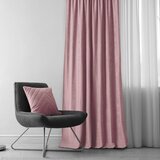  Curtain MILANA color pink style classic silver silver metal eyelets chenille 420x225 HOMEDE | shoptok.hr