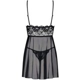 Obsessive Idillia Babydoll & Thong Black S/M | shoptok.hr