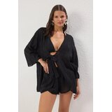 TRENDYOLMILLA Ženski komplet bluza i šorts Tbess25Au00050, Crne | Eponuda.com