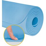 Rebel ACTIVE Strunjača prostirka za jogu, pilates i fitnes 183x61cm debljina 1cm TPE plava RBA-3158-BL Slike