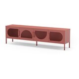 Marckeric Opečnato oranžna TV omarica 180x50 cm Tayra – | Shoptok.si